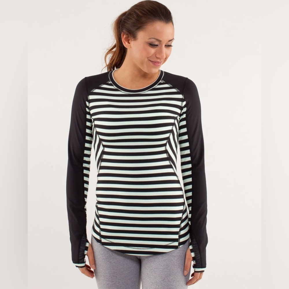 Lululemon Run: Reflect Long Sleeve Size 8